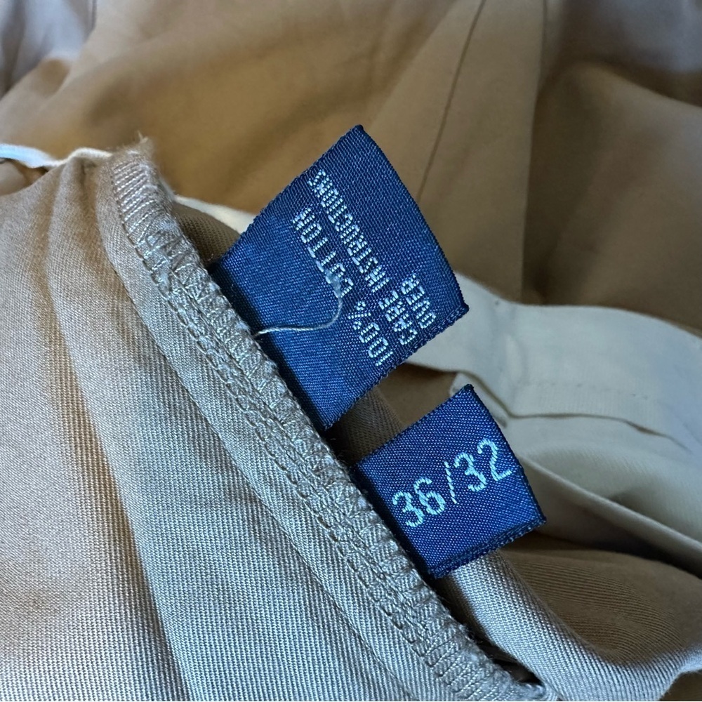 Polo Ralph Lauren Hammond Khaki Pants Men’s 36/32 Tan - Picture 6 of 8